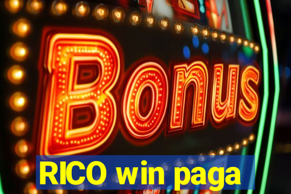 RICO win paga